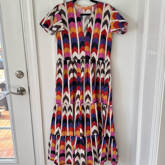 Oliphant Midi Dress Size M - Picture 1 of 10